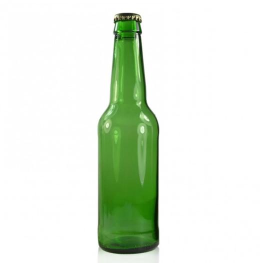 green bottle of beer